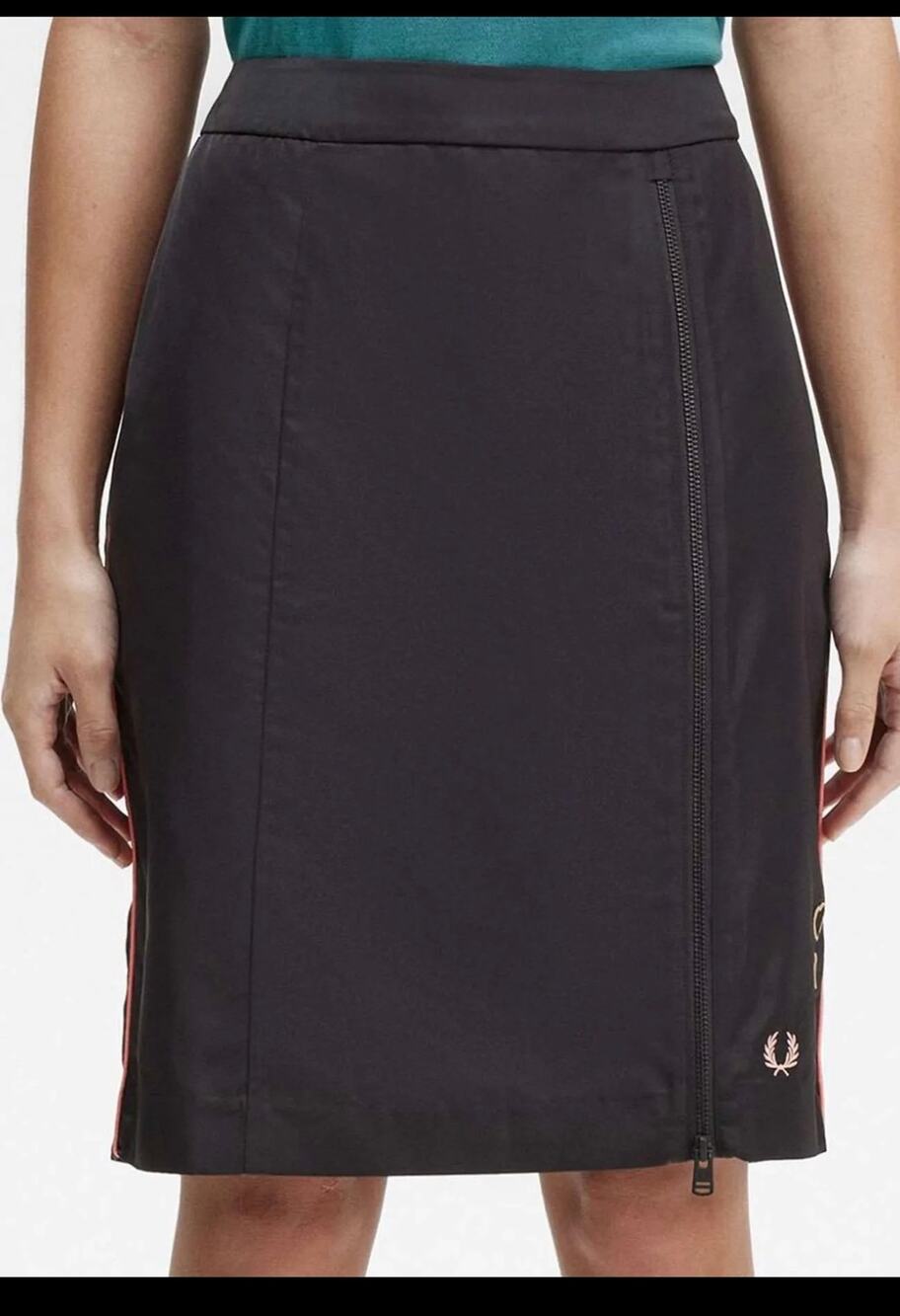 Fred Perry x Amy Winehouse - Zip Detail - Skirt